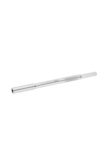 Facom 1/4 inch bit holder, 160mm length, designed for multibithandle Atmz.E, shown in a close-up view.