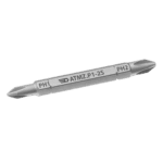 Facom Fac 1/4 Short Reversible Bar PH1-2 with engraved markings for precise screwdriving tasks.