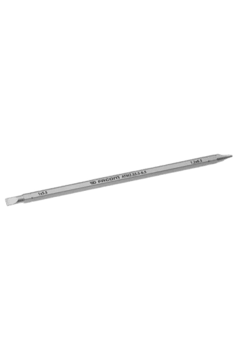 Facom 1/4 inch slotted bar measuring 175mm, suitable for precision mechanical work.