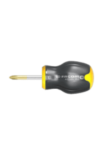 Precision Phillips screwdriver with ergonomic handle for professional racewear and motorsport equipment.