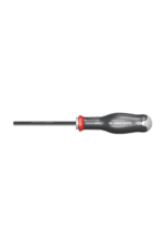 Precision Phillips screwdriver with ergonomic handle for professional racewear maintenance and repairs.
