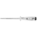Facom AV.HT low voltage detector screwdriver with transparent handle and metal shaft for electrical testing.