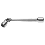 Facom 3/8 square drive hinged wrench for glow plugs B.10R12AL, made of durable chrome vanadium steel.