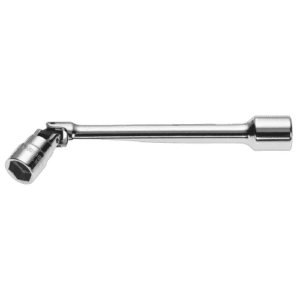 Facom 3/8 square drive hinged wrench for glow plugs B.10R12AL, made of durable chrome vanadium steel.