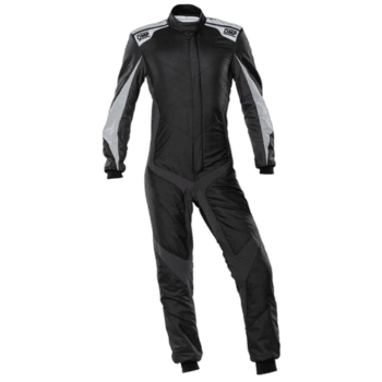 OMP One Evo X Race Suit - Black / Silver