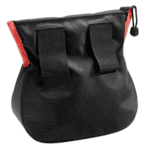 Grand Prix Racewear Facom Bag for carrying spare parts, durable black material with red accents, compact and practical design for motorsport enthusiasts.