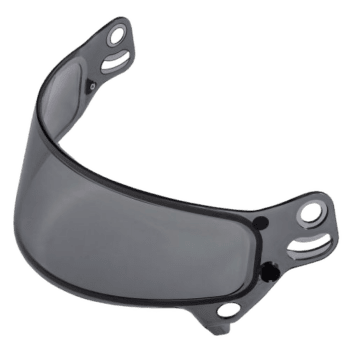 Grand Prix Racewear racing visor with reflective lens and durable frame for motorsport safety.