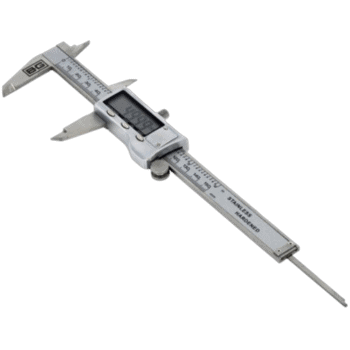 BG Racing Stainless Digital Vernier Caliper with Case