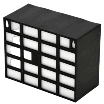 BG Racing - 20 Drawer Cabinet 27cm x 21cm x 13cm