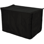 Black racing car cover from Grand Prix Racewear, designed for protection and style.
