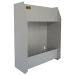 BG6053P B-G Small Two Shelf Fluid Cabinet - Powder Coated -02