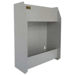 BG6053P B-G Small Two Shelf Fluid Cabinet - Powder Coated -02