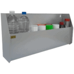B-G Racing Oil Bottle Shelf - Powder Coated
