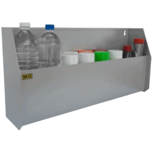 B-G Racing Oil Bottle Shelf - Powder Coated