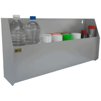 B-G Racing Oil Bottle Shelf - Powder Coated