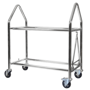 B-G Racing Wheel and Tyre Trolley - Stainless Steel