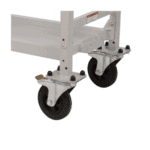 B-G Powder Coated Wheel & amp; Amp; Tyre Trolley Swivel Pp Wheel Set (Inc Carriers)