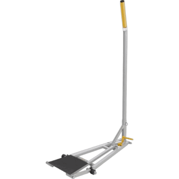 Grand Prix Racewear racing simulator pedal set with adjustable footplate and sturdy metal construction for motorsport enthusiasts.