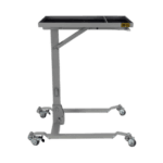 Grand Prix Racewear racing trolley with adjustable height and sturdy wheels for motorsport equipment transport.