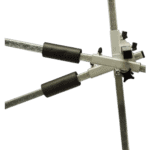 Precision racing tool used for measuring and adjusting racewear fit, featuring metal arms and adjustable knobs, ideal for motorsport safety gear fitting.