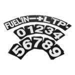 B-G Racing Pit Board Number Set