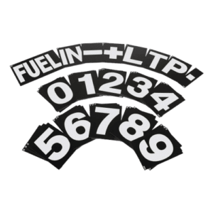 B-G Racing Pit Board Number Set