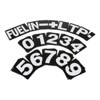 B-G Racing Pit Board Number Set