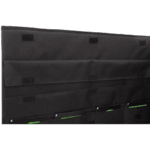 Grand Prix Racewear racing suit storage organiser with multiple pockets for racing gear and accessories.
