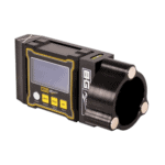 High-precision digital racing sensor with LCD display and adjustable settings for motorsport applications.