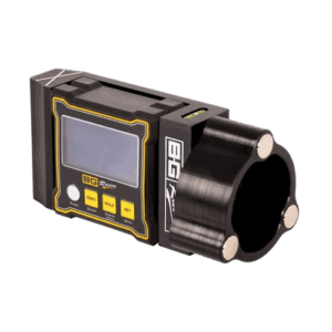 High-precision digital racing sensor with LCD display and adjustable settings for motorsport applications.