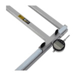 Digital caliper measuring a metal object for precise racing part dimensions at Grand Prix Racewear.