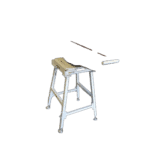 A white racing simulator seat with a black background, designed for Grand Prix racewear enthusiasts.