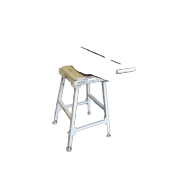 A white racing simulator seat with a black background, designed for Grand Prix racewear enthusiasts.