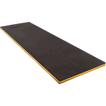 Black and yellow Grand Prix Racewear racing mat for motorsport events and track days.