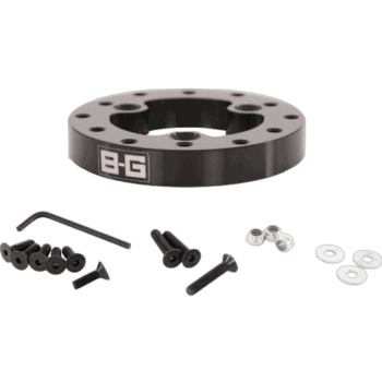 B-G Racing 12.7mm Steering Wheel Adaptor- 3 to 6 Point