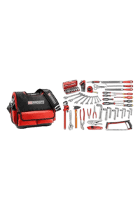 Facom tool set with various screwdrivers, pliers, and a carrying case, ideal for professional automotive and racewear applications.