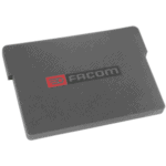 Facom foam bin divider BV.21M with grey foam material and Facom logo in red and black.