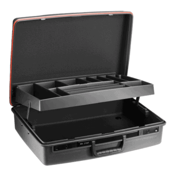Facom 172-piece electricians tools set in a durable case with compartments for organisation.