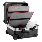 Facom Fitters roller container case BV.61A with adjustable compartments and wheels for easy transport.