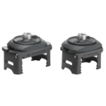 Facom set of 2 cap wrenches for L.V. / L.U.V. C.48-J2, professional automotive tools for precise fitting.