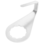 White windshield cutter blade with ergonomic handle for precise glass cutting, ideal for professional use.