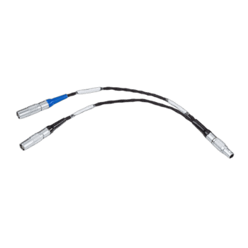Racelogic Lemo 5W Plug - 2 x Lemo 5W Socket - 25cm cable (CAN/Serial Splitter)
