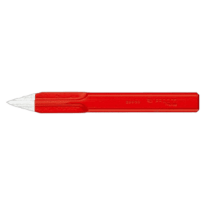 Facom Cape Chisels L with red handle and white blade for precision chiselling tasks.