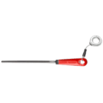 Facom half-soft square file with grip, used for precision metal filing and finishing tasks.