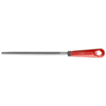 Facom second-cut square file with handle, ideal for precision metalwork and finishing tasks.