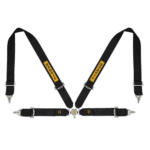 Sabelt Harness Steel - 4 Point Belts - Black