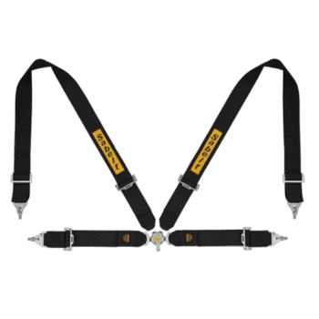 Sabelt Harness Steel - 4 Point Belts - Black