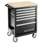 Facom CHRONO roller cabinet with 6 drawers and 3 modules per drawer, designed for heavy loads and safety, ideal for workshop organisation.
