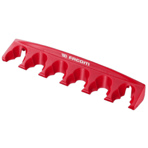 Facom Versatile screwdriver rack CKS.08 in red, designed for organising screwdrivers efficiently.