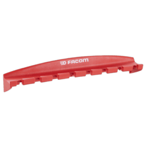 Facom Versatile wrench rack CKS.100 in red, designed for organising wrenches efficiently.
